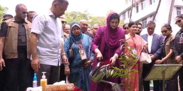ঢাকা মেডিকেলে বৃক্ষরোপণ কর্মসূচি উদ্বোধন করলেন প্রধানমন্ত্রী