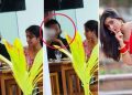 কাকে খাইয়ে দিচ্ছেন কেয়া পায়েল?