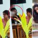 কাকে খাইয়ে দিচ্ছেন কেয়া পায়েল?