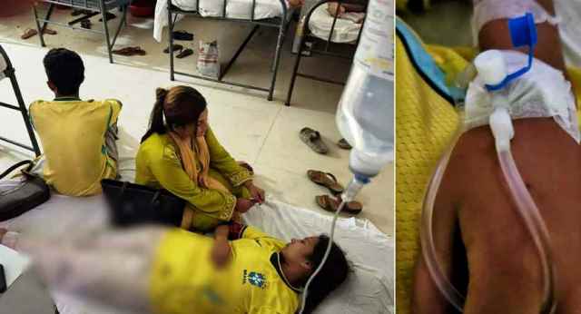 ব্রাজিলের খেলা দেখে নারী সমর্থকের বমি, অতঃপর…