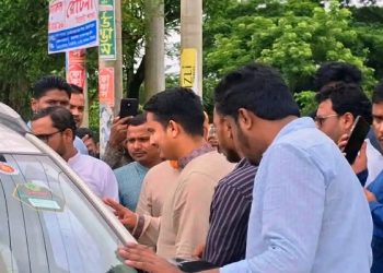 জুলাই পদযাত্রায় অংশ নিতে সিলেটে পৌঁছেছেন এনসিপির নেতারা