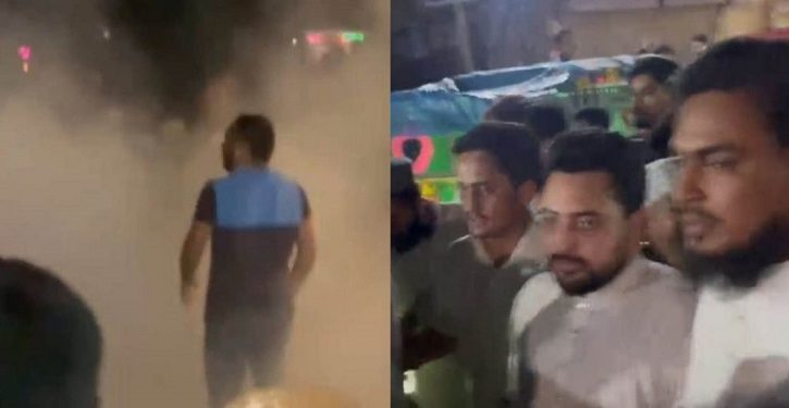সাভারে এনসিপির সমাবেশস্থলে বিস্ফোরণ
