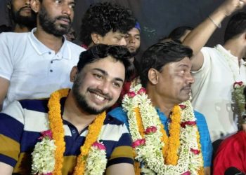চলচ্চিত্র শিল্পী সমিতির সভাপতি শিবা সানু, সম্পাদক জয় চৌধুরী