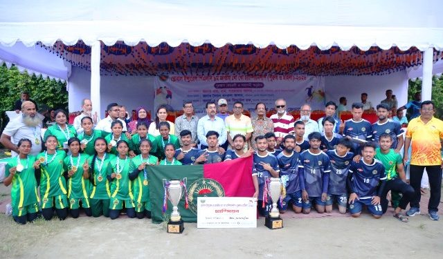 জাতীয় খো খোতে আনসার চ্যাম্পিয়ন