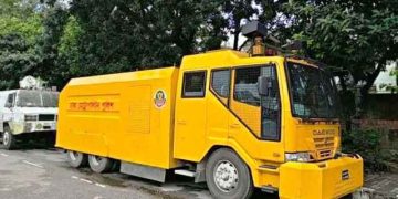 ধানমন্ডি ৩২ ঘিরে কঠোর নিরাপত্তা, প্রস্তুত জলকামান