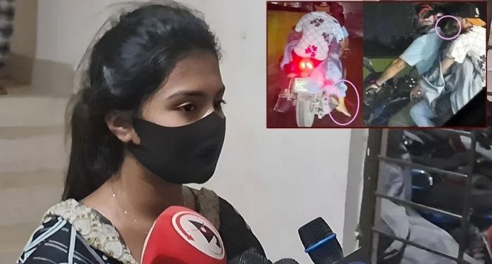 আমি নিজেই মদ খেয়েছি, থানায় এসে বললেন সেই তরুণী