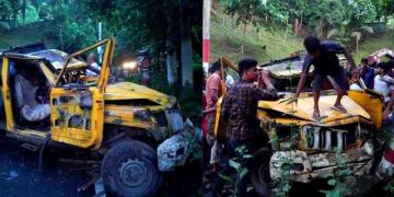 রাঙ্গামাটিতে পিকআপ উল্টে নিহত ৪