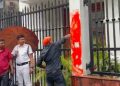 আনন্দবাজার পত্রিকা অফিসে হিন্দুত্ববাদীদের হামলা