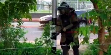 গণভবনের পেছনের মাঠ ঘিরে রেখেছে এসআরবি
