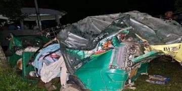 শ্রীমঙ্গলে বাস-সিএনজি সংঘর্ষে ৩জনের প্রাণহানী