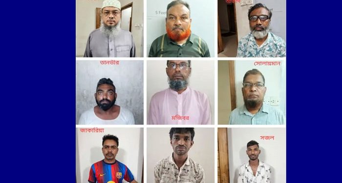 ধানমন্ডিতে দিনে-দুপুরে ডাকাতি: অবসরপ্রাপ্ত তিন সেনা সদস্যসহ গ্রেপ্তার ৯