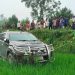 পথচারীকে বাঁচাতে গিয়ে ধানক্ষেতে গাড়ি, আহত প্রতিমন্ত্রী ও তার স্ত্রী