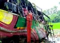 গোপালগঞ্জে যাত্রীবাহী বাস খাদে পড়ে ৩ জনের প্রাণহানী