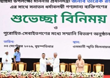 জন্মাষ্টমীতে সনাতন ধর্মাবলম্বীদের সঙ্গে প্রধানমন্ত্রীর শুভেচ্ছা বিনিময়