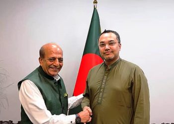 বাংলাদেশ-ভারত সম্পর্ক নিয়ে মাহদী-দীনেশের বৈঠক