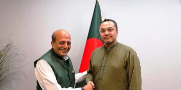 বাংলাদেশ-ভারত সম্পর্ক নিয়ে মাহদী-দীনেশের বৈঠক
