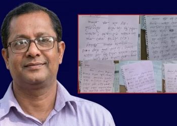 সাংবাদিক পুলক চ্যাটার্জীর লাশের সঙ্গে পাঁচটি চিরকুট