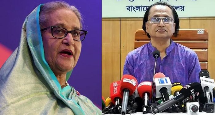 শেখ হাসিনাকে আসতে হবে না, ধরে আনতে চাই: তথ্য উপদেষ্টা