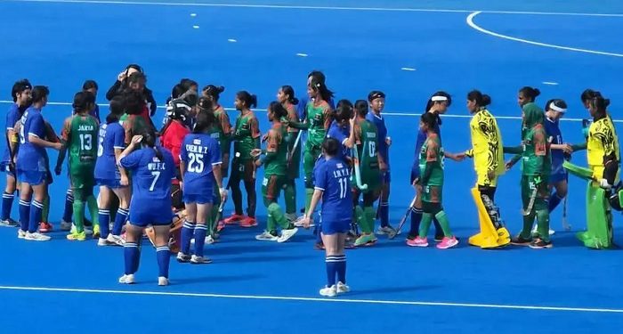 চাইনিজ তাইপেকে ৭-০ গোলে উড়িয়ে দিলো বাংলাদেশের মেয়েরা