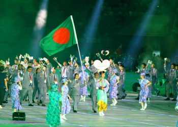 এশিয়ান গেমসের বর্ণাঢ্য উদ্বোধন