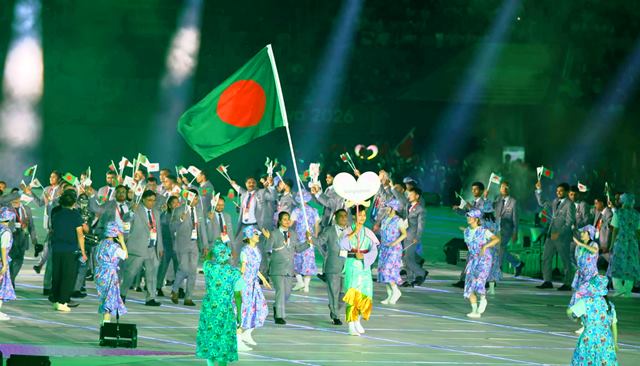 এশিয়ান গেমসের বর্ণাঢ্য উদ্বোধন