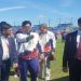 নারী ক্রিকেট দলের খেলা দেখতে মাঠে ওয়াকার-উজ-জামান