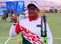 এশিয়া কাপ আর্চারিতে স্বর্ণ জিতলেন বন্যা আক্তার