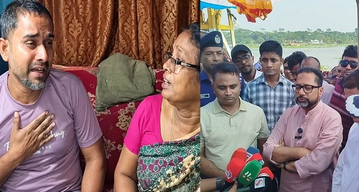 পূজাতে গিয়ে নৌকাডুবি, স্ত্রী-মেয়েকে হারিয়ে বাবার আহাজারি
