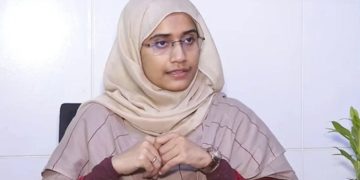 এনসিপিতে সামান্তা শারমিনের পদাবনতি