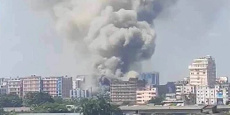 গাজীপুরে ওষুধ কারখানার আগুন নিয়ন্ত্রণে