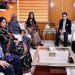 তথ্যমন্ত্রীর সঙ্গে নবনিযুক্ত প্রধান তথ্য কমিশনার ও দুই কমিশনারের সাক্ষাৎ