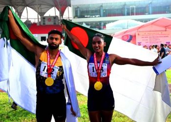 সামার অ্যাথলেটিক্সে ইমরানুর-শিরিনের শ্রেষ্ঠত্ব