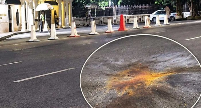 মধ্যরাতে প্রধানমন্ত্রীর কার্যালয়ের সামনে ককটেল বিস্ফোরণ