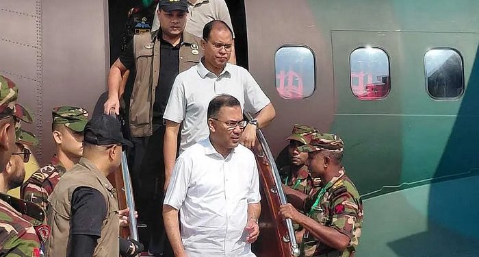 রংপুরে দুর্গাপূজার মণ্ডপ পরিদর্শনে সৈয়দপুর পৌঁছেছেন প্রধানমন্ত্রী